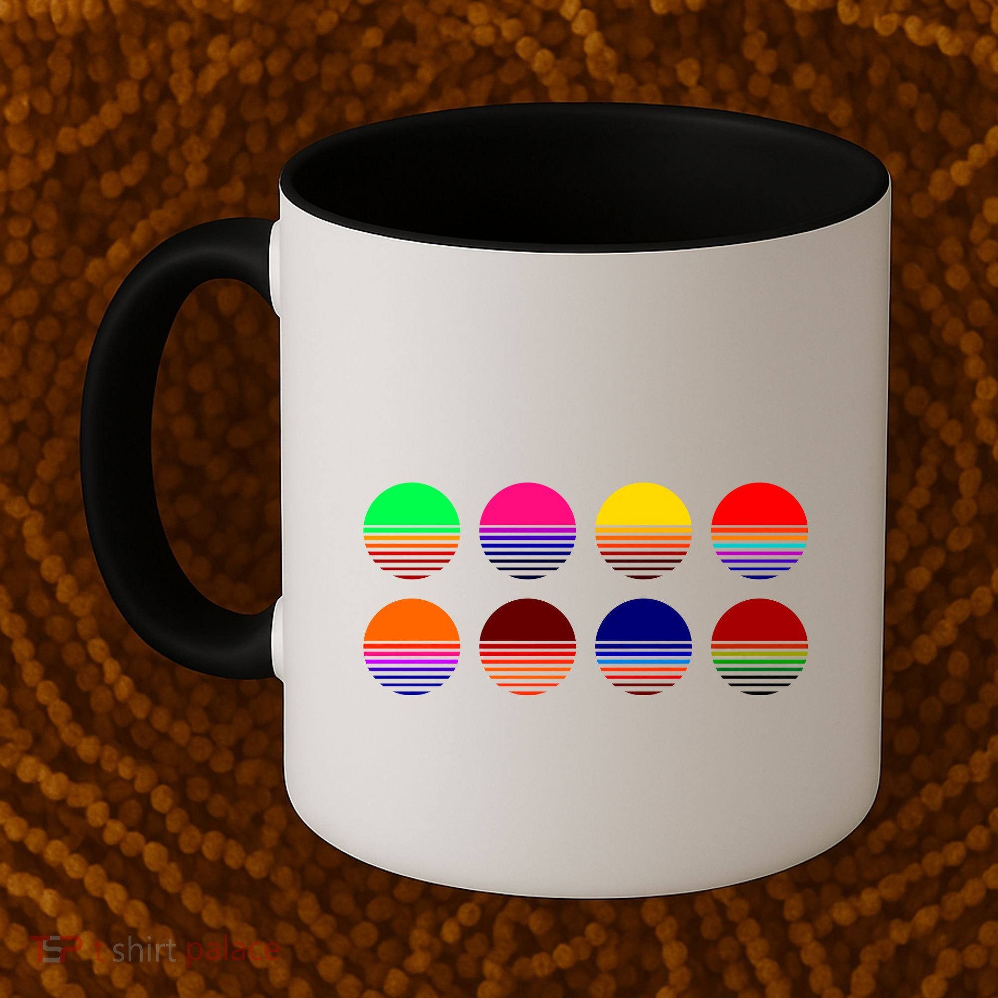 Retro Sunsets Coffee Mug