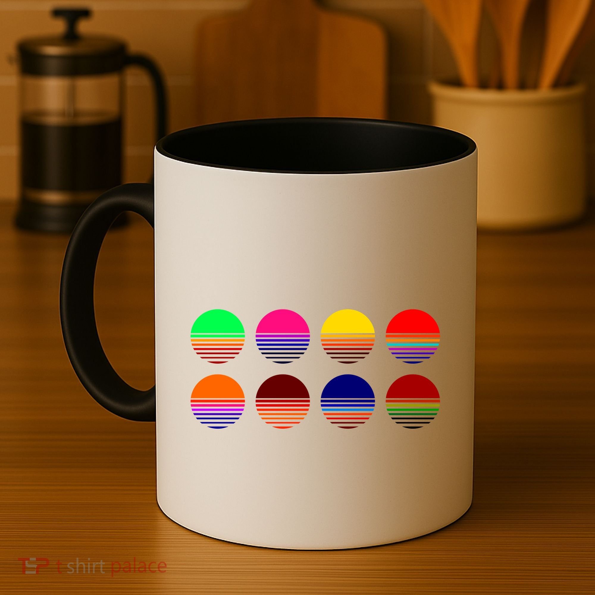 Retro Sunsets Coffee Mug
