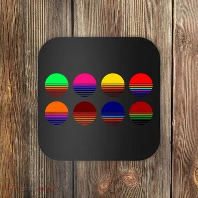 Retro Sunsets Coaster