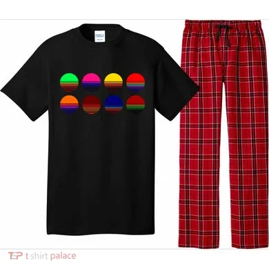 Retro Sunsets Pajama Set