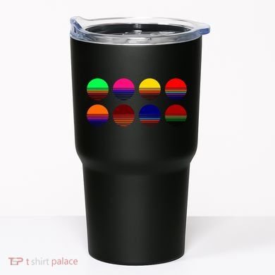 Retro Sunsets Tumbler