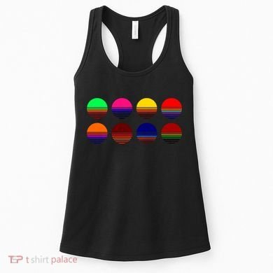 Retro Sunsets Women's Tank Top