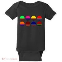 Retro Sunsets Baby Bodysuit thumb 0