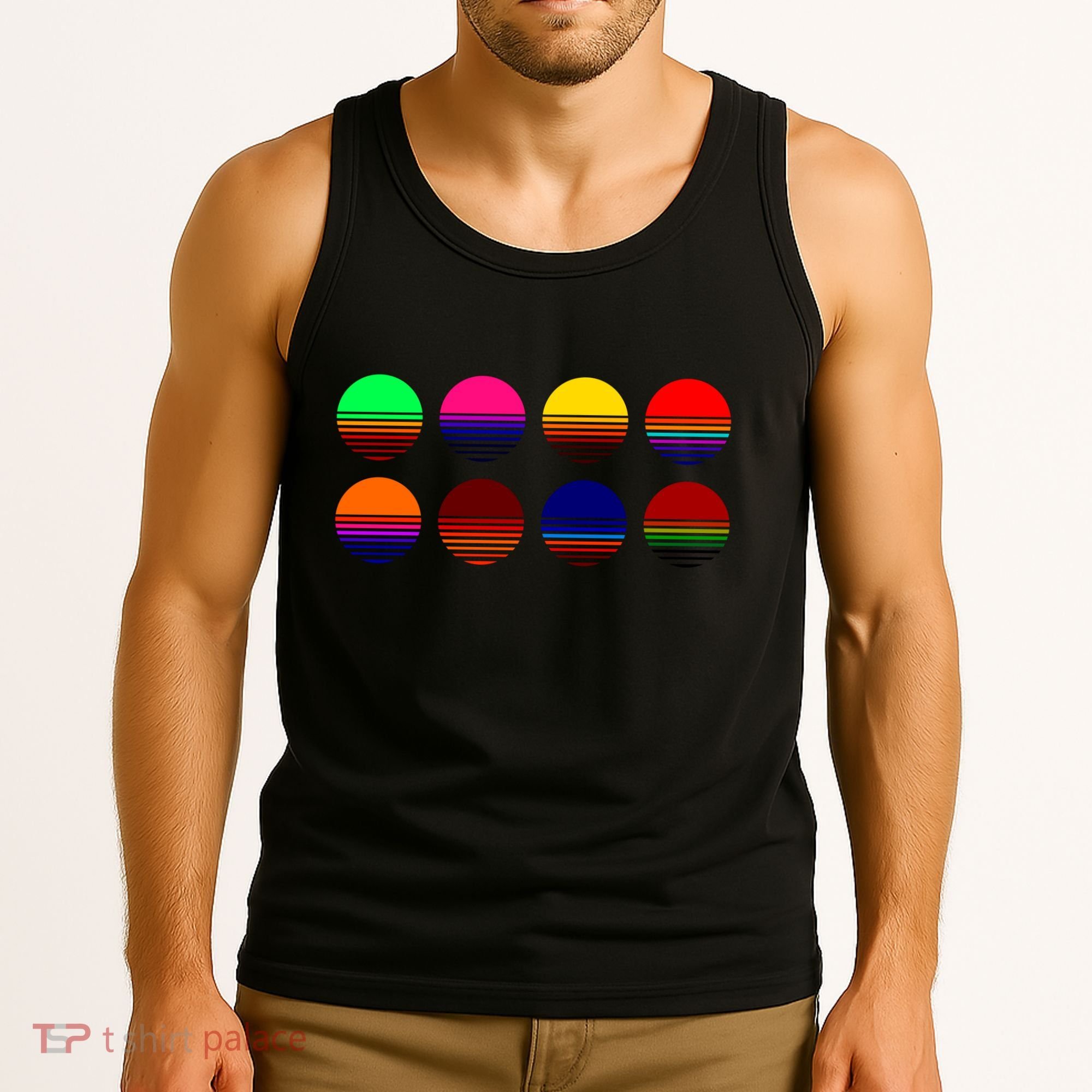 Retro Sunsets Tank Top