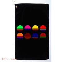 Retro Sunsets Golf Towel thumb 0