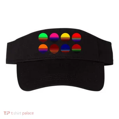 Retro Sunsets Visor