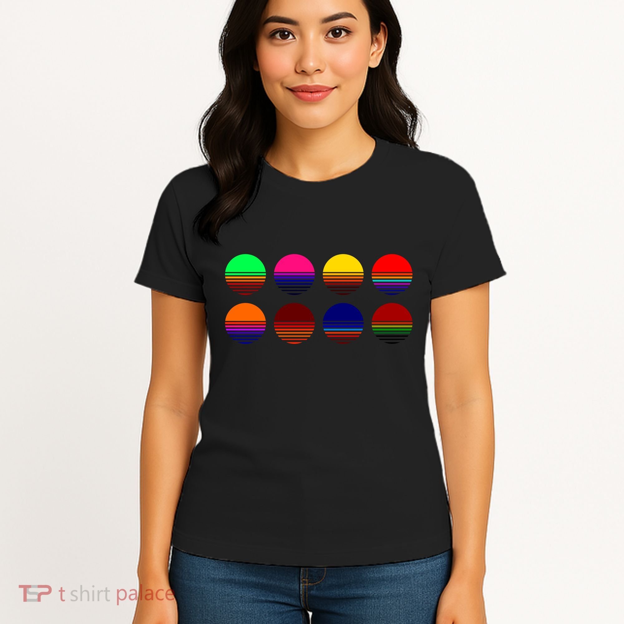 Retro Sunsets Women's T-Shirt