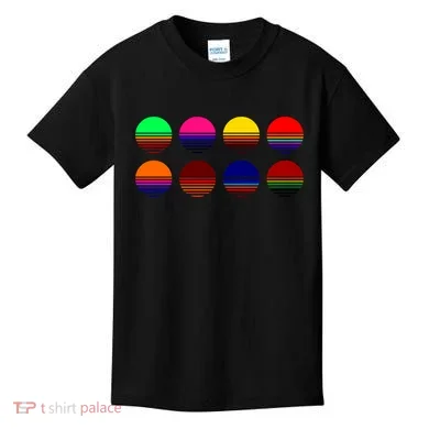 Retro Sunsets Kids T-Shirt