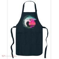 Retro Surfer Shark Wave Apron thumb 0