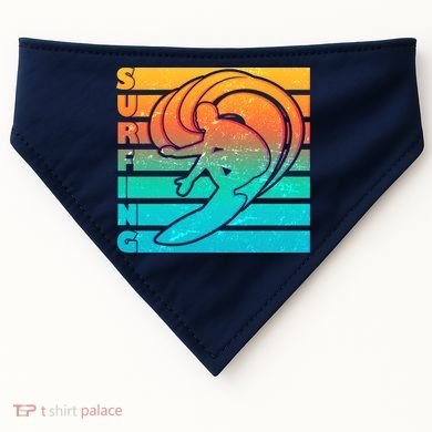 Retro Surfing USA-Made Doggie Bandana