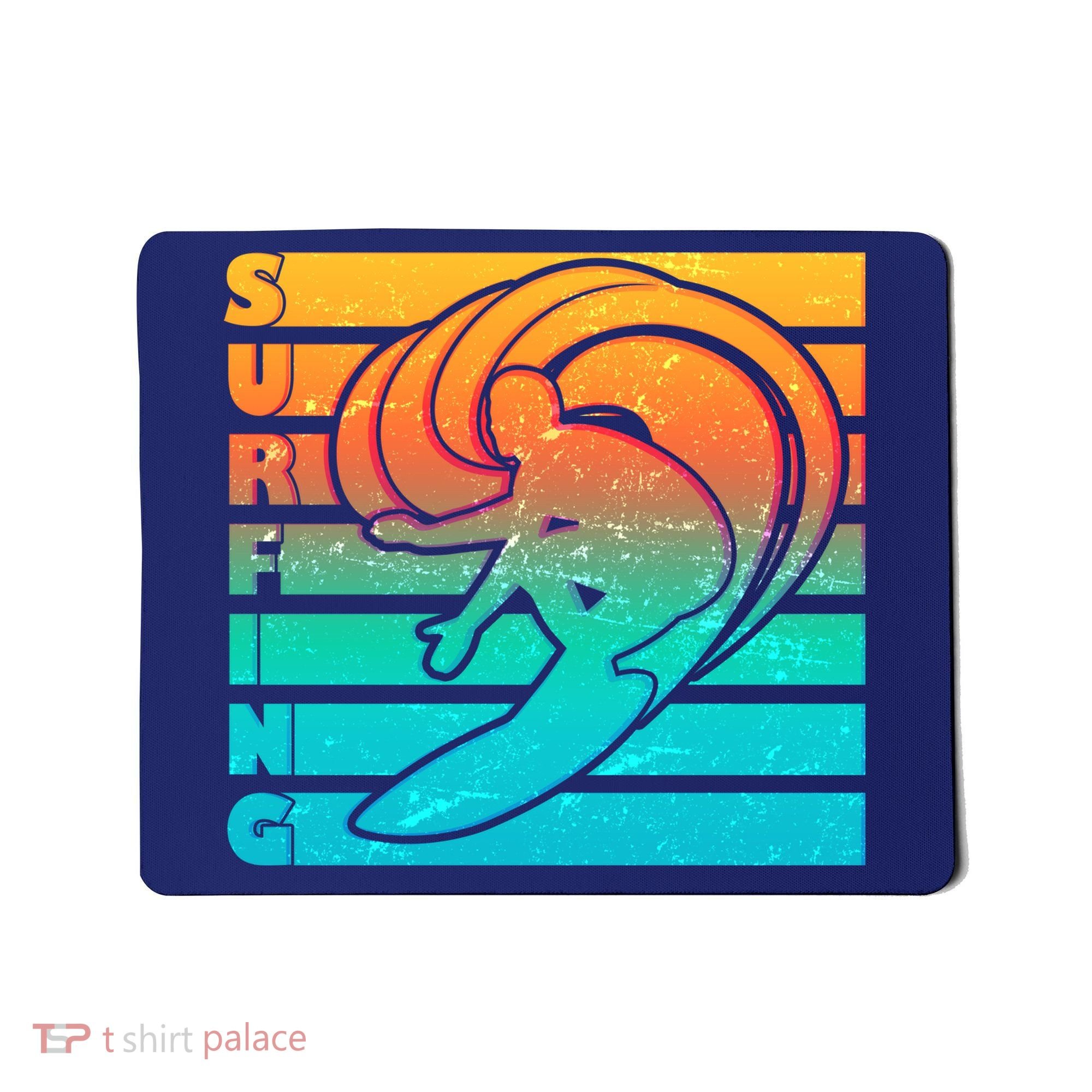 Retro Surfing Mousepad