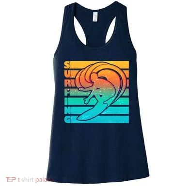 Retro Surfing Women's Tank Top