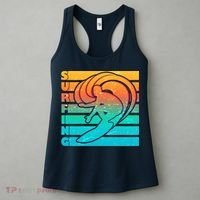 Retro Surfing Women's Tank Top thumb 3