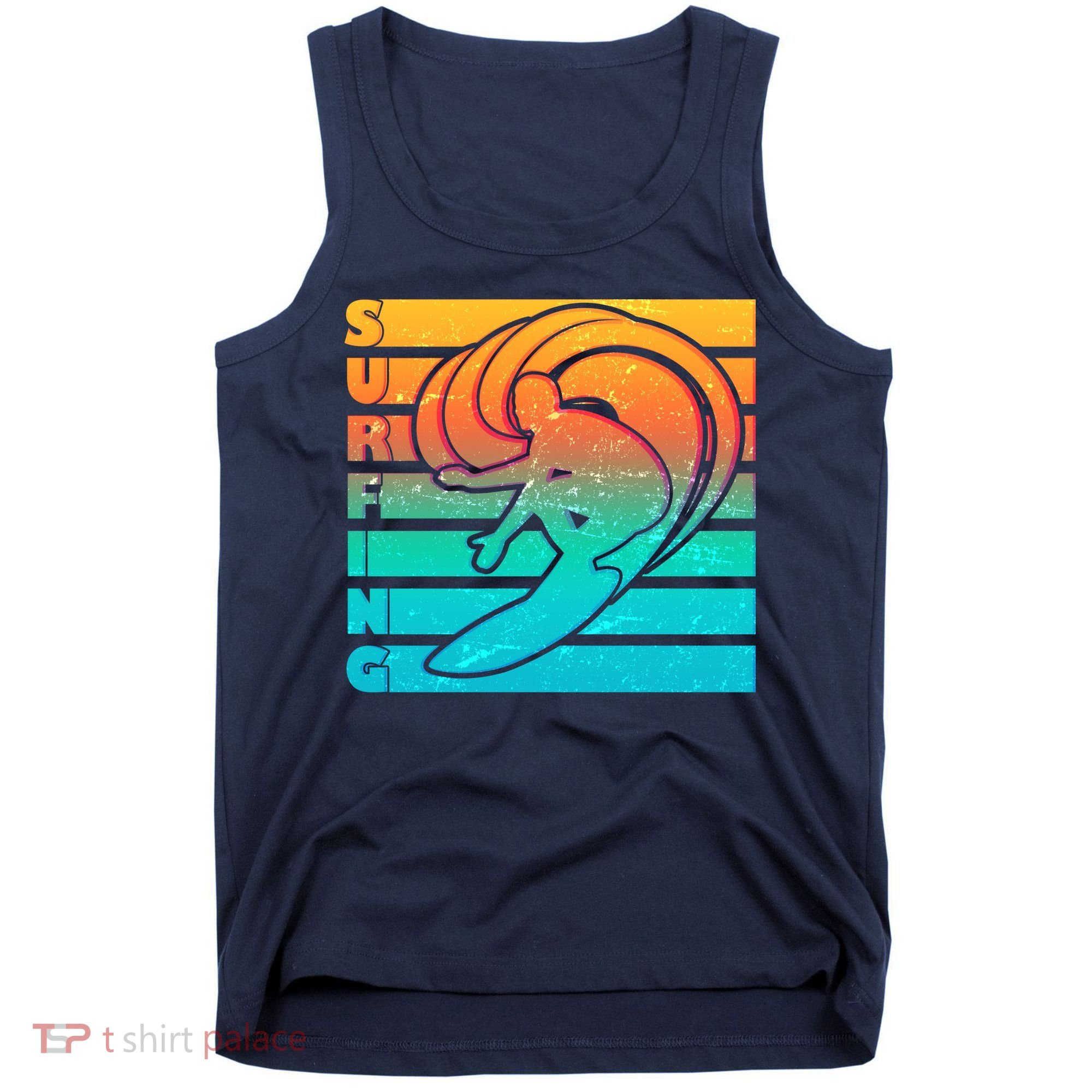 Retro Surfing Tank Top