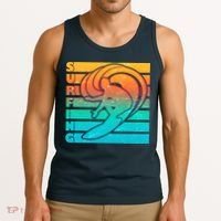 Retro Surfing Tank Top thumb 3
