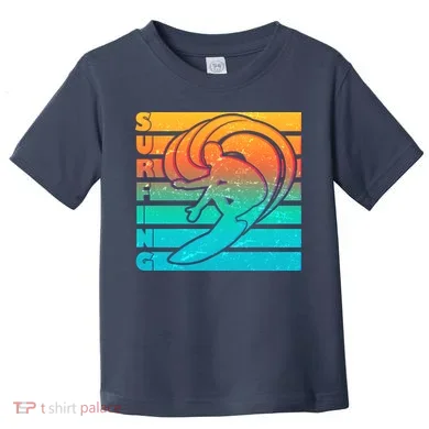 Retro Surfing Toddler T-Shirt