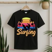 Retro Surfing Logo T-Shirt thumb 2
