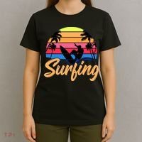 Retro Surfing Logo T-Shirt thumb 4