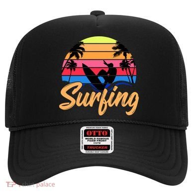 Retro Surfing Logo Hat