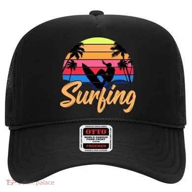 Retro Surfing Logo Hat