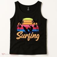 Retro Surfing Logo Tank Top thumb 2
