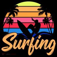 Retro Surfing Logo Toddler T-Shirt thumb 4