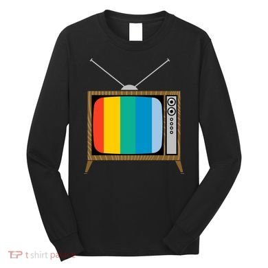 Retro T.V. Color Screen Long Sleeve Shirt