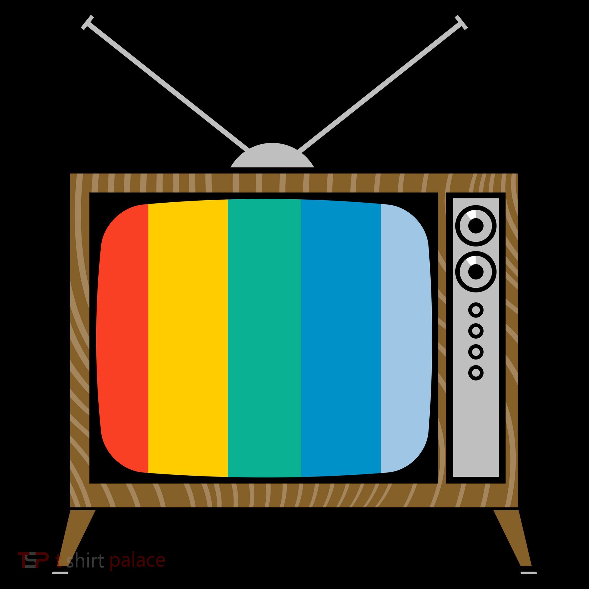 Retro T.V. Color Screen T-Shirt