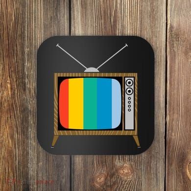 Retro T.V. Color Screen Coaster