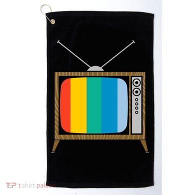 Retro T.V. Color Screen Golf Towel