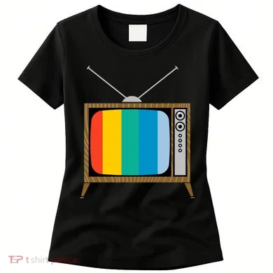 Retro T.V. Color Screen Women's T-Shirt