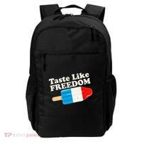 Retro Taste Like Freedom USA American Popsicle Backpack thumb 0