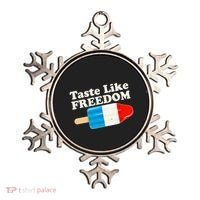 Retro Taste Like Freedom USA American Popsicle Ornament thumb 0
