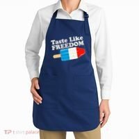 Retro Taste Like Freedom USA American Popsicle Apron thumb 2