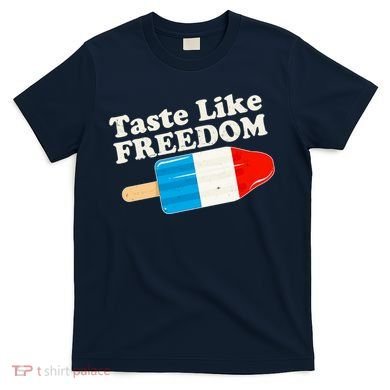 Retro Taste Like Freedom USA American Popsicle T-Shirt