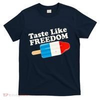 Retro Taste Like Freedom USA American Popsicle T-Shirt thumb 0