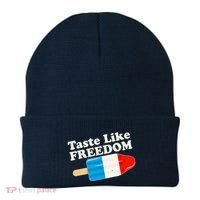 Retro Taste Like Freedom USA American Popsicle Beanie thumb 0