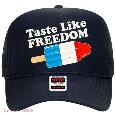 Retro Taste Like Freedom USA American Popsicle Hat