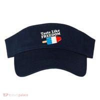 Retro Taste Like Freedom USA American Popsicle Visor thumb 0