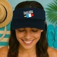Retro Taste Like Freedom USA American Popsicle Visor thumb 2