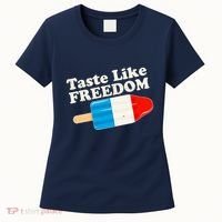 Retro Taste Like Freedom USA American Popsicle Women's T-Shirt thumb 0