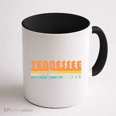 Retro Tennessee Wilderness Coffee Mug back