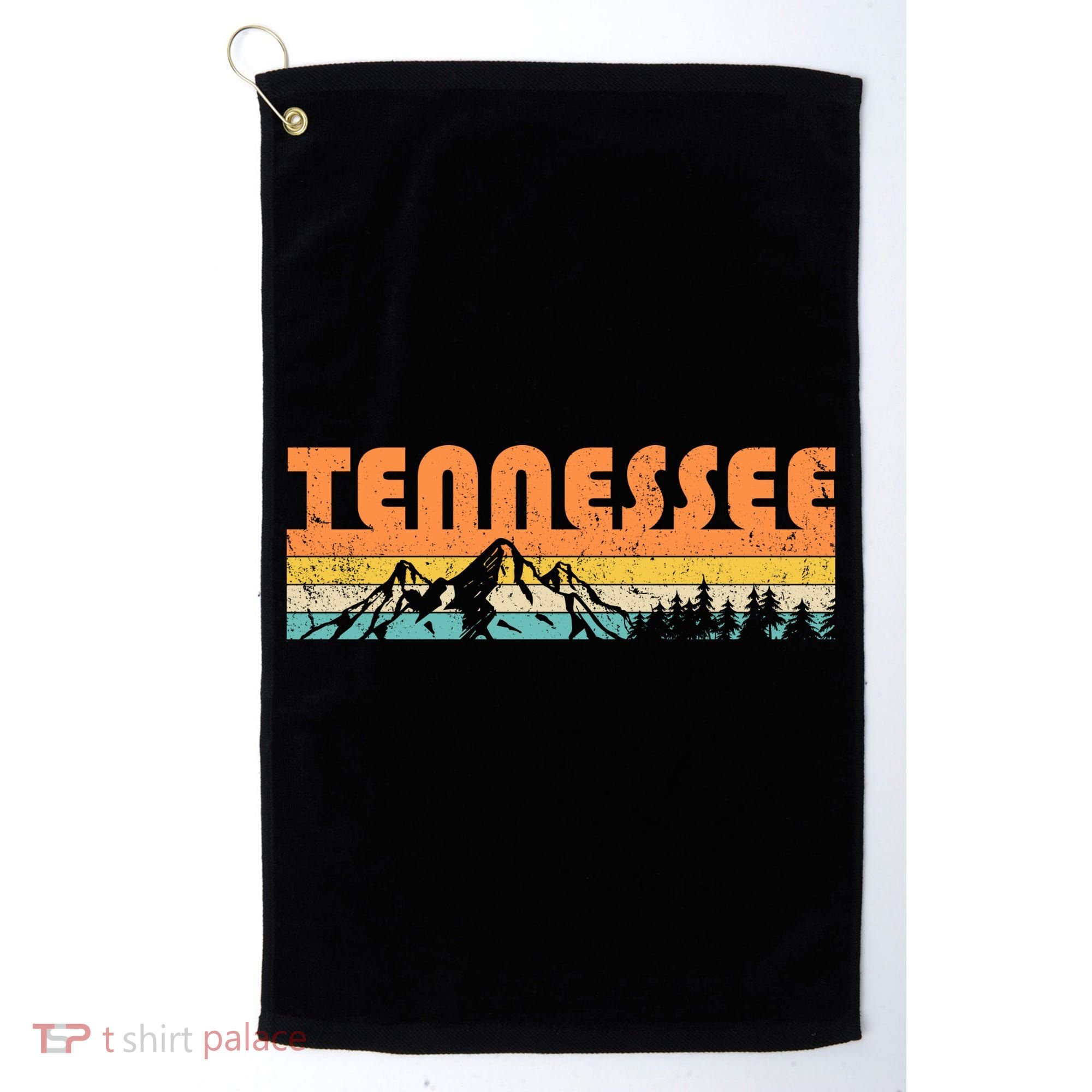 Retro Tennessee Wilderness Golf Towel