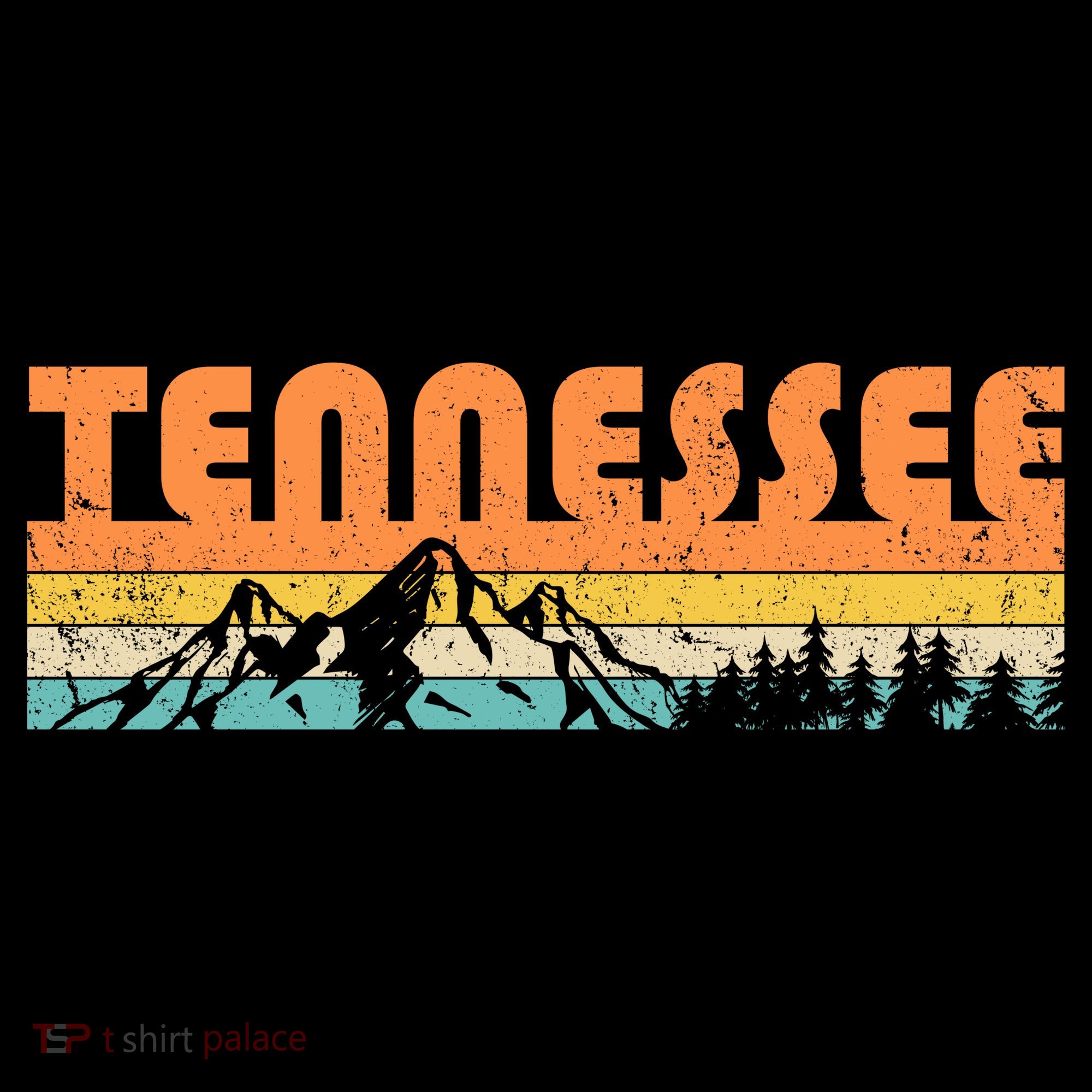 Retro Tennessee Wilderness Kids Sweatshirt