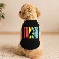 Retro Tennis Logo Doggie Tank thumb 2