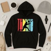 Retro Tennis Logo Hoodie thumb 3