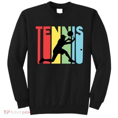 Retro Tennis Logo Sweatshirt