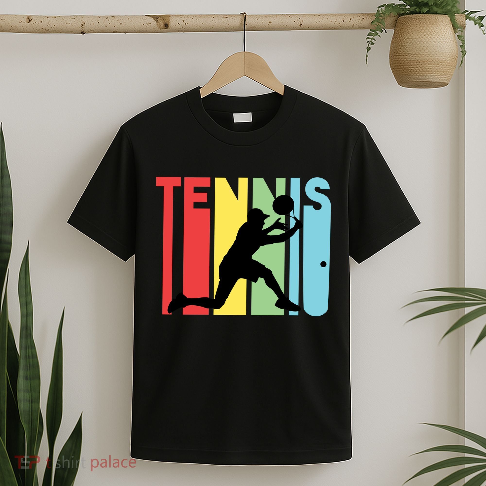 Retro Tennis Logo T-Shirt
