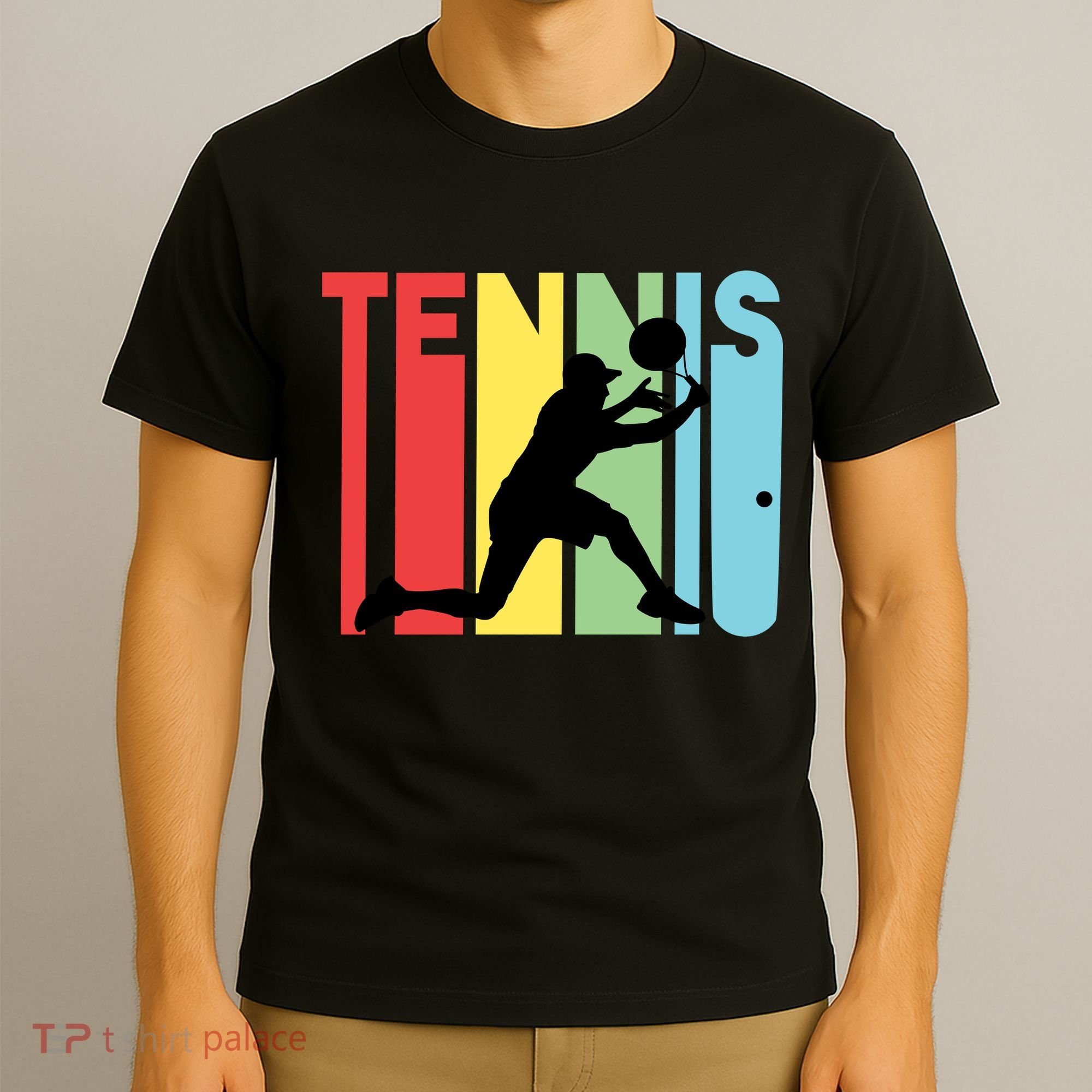 Retro Tennis Logo T-Shirt