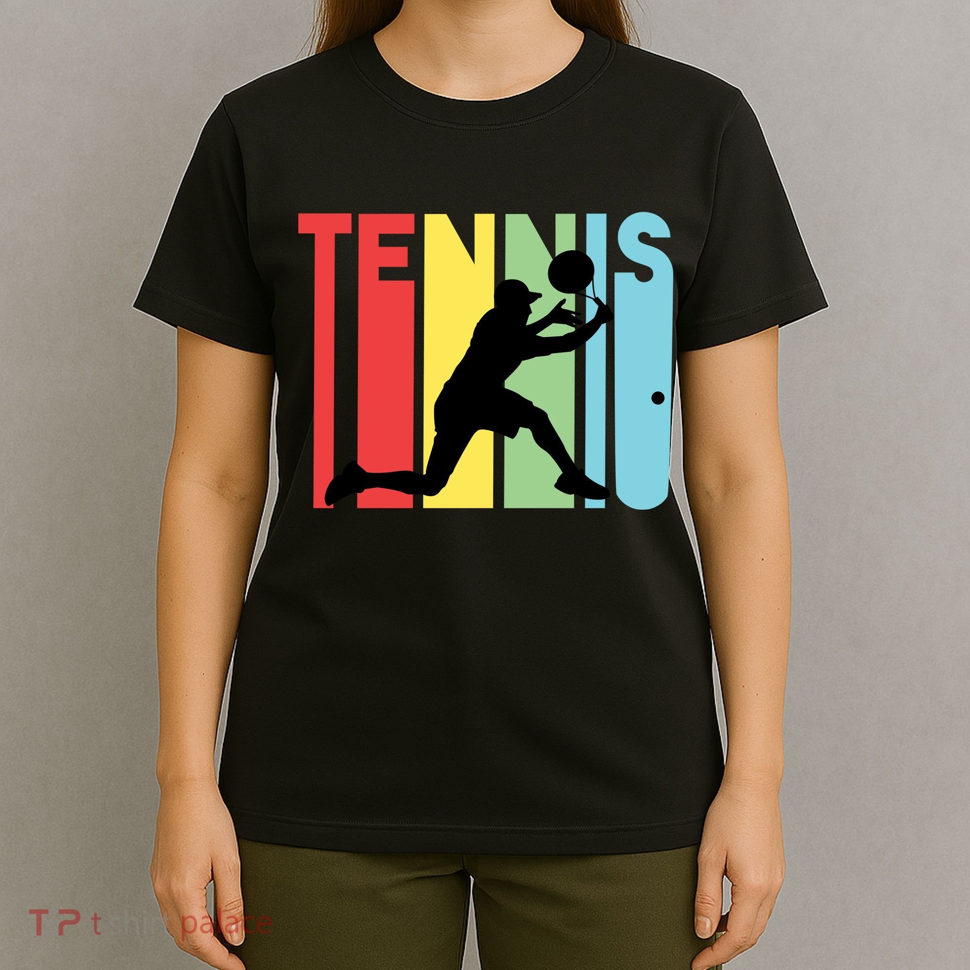 Retro Tennis Logo T-Shirt